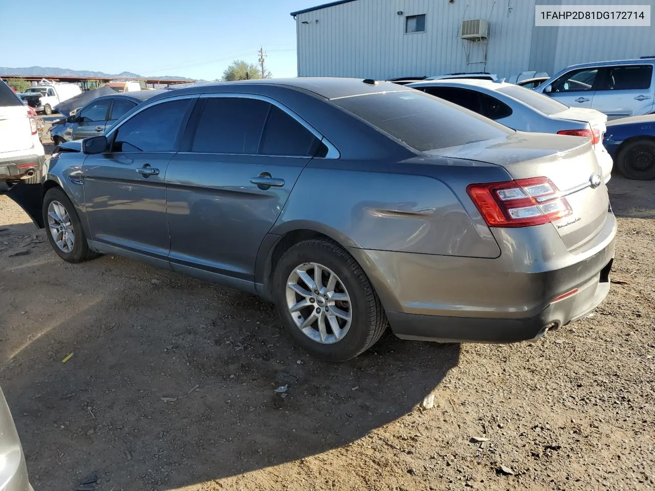 2013 Ford Taurus Se VIN: 1FAHP2D81DG172714 Lot: 80370404