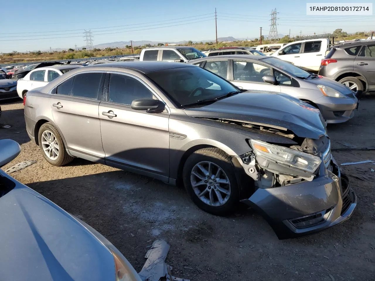 2013 Ford Taurus Se VIN: 1FAHP2D81DG172714 Lot: 80370404