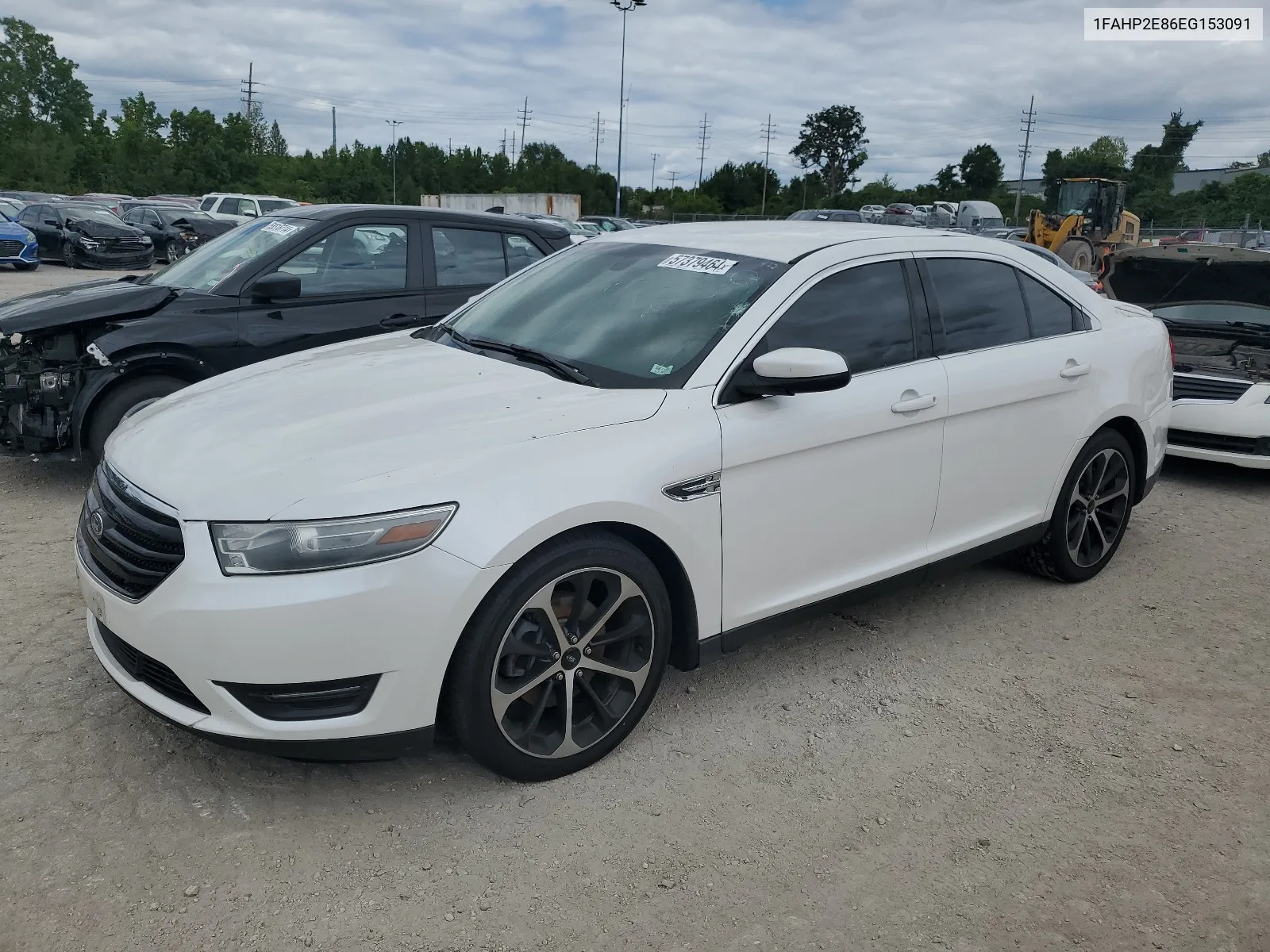 2014 Ford Taurus Sel VIN: 1FAHP2E86EG153091 Lot: 57379464