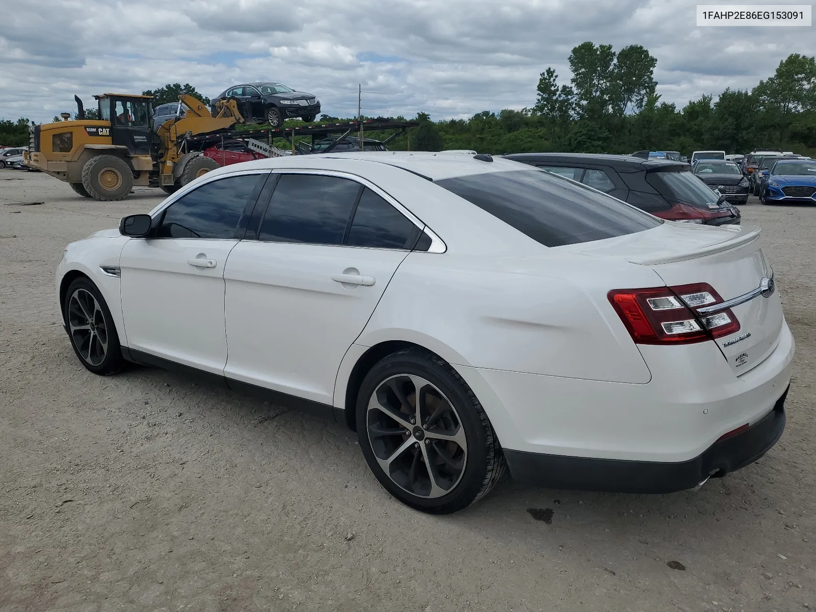 2014 Ford Taurus Sel VIN: 1FAHP2E86EG153091 Lot: 57379464