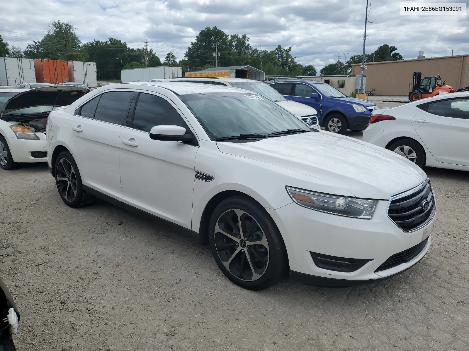 2014 Ford Taurus Sel VIN: 1FAHP2E86EG153091 Lot: 57379464