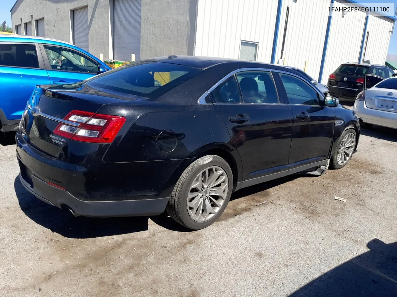 2014 Ford Taurus Limited VIN: 1FAHP2F84EG111100 Lot: 58904854