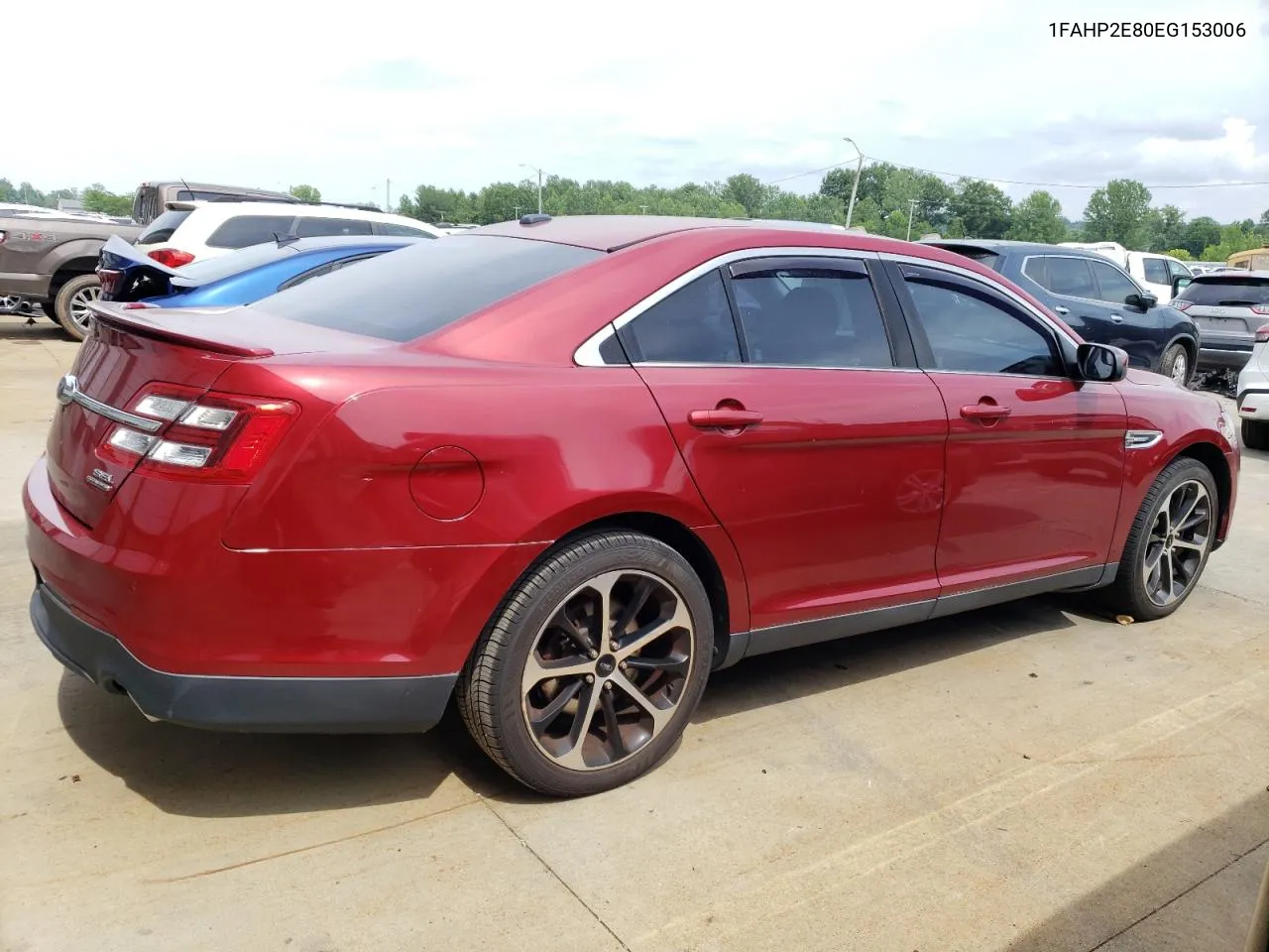 2014 Ford Taurus Sel VIN: 1FAHP2E80EG153006 Lot: 59955654