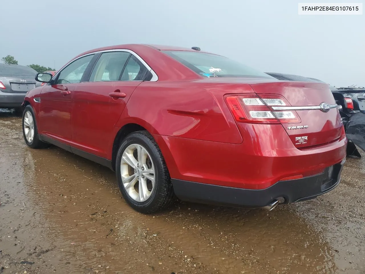 2014 Ford Taurus Sel VIN: 1FAHP2E84EG107615 Lot: 61992674