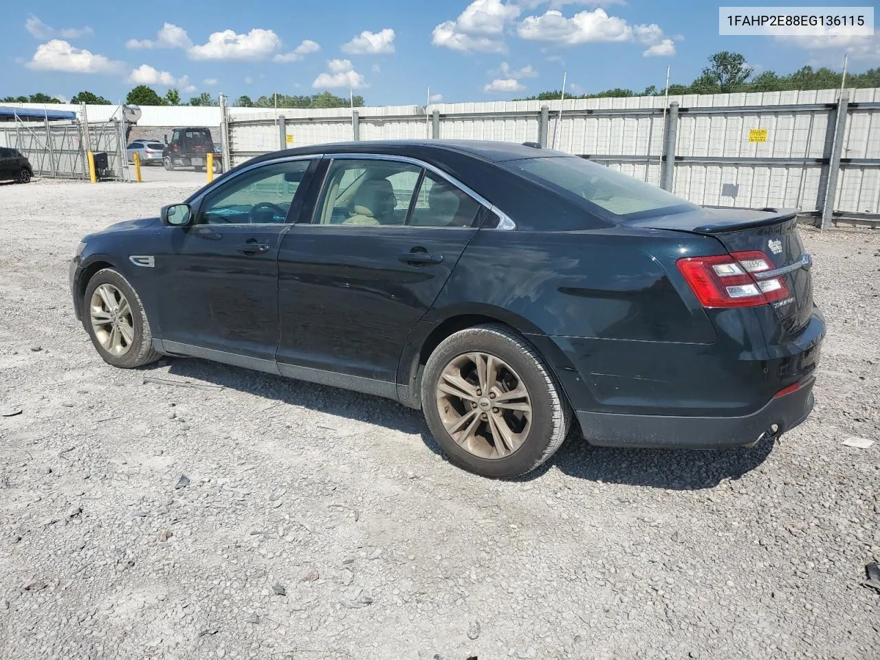 1FAHP2E88EG136115 2014 Ford Taurus Sel