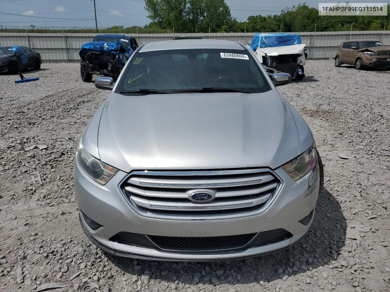 2014 Ford Taurus Limited VIN: 1FAHP2F89EG111514 Lot: 63480804