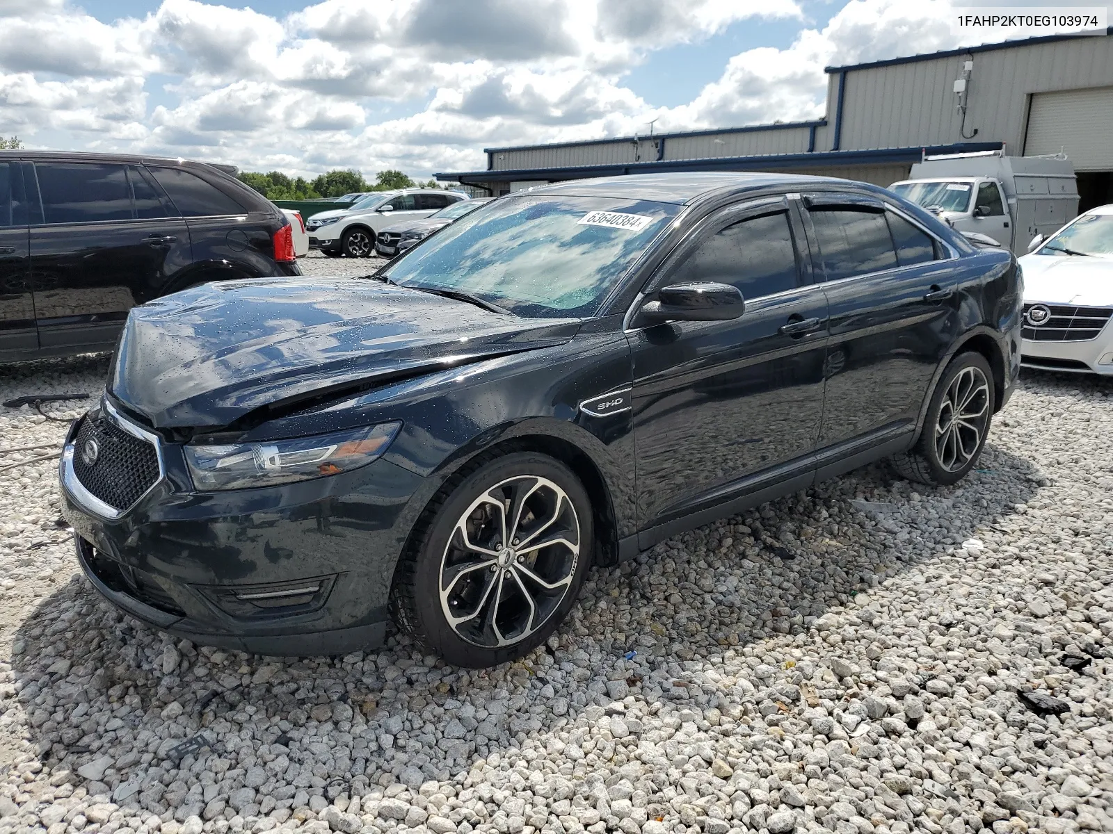 1FAHP2KT0EG103974 2014 Ford Taurus Sho