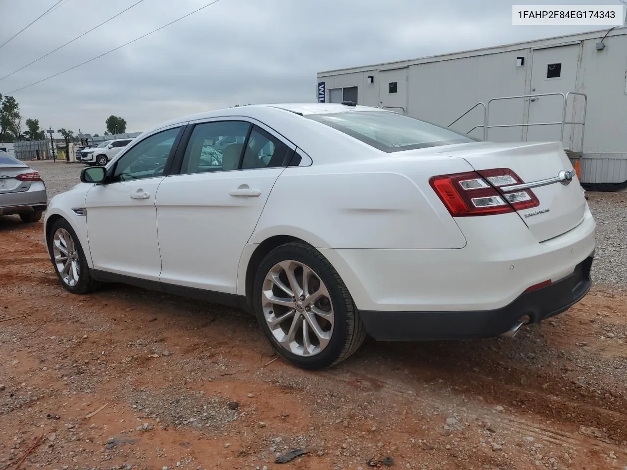 2014 Ford Taurus Limited VIN: 1FAHP2F84EG174343 Lot: 65568994