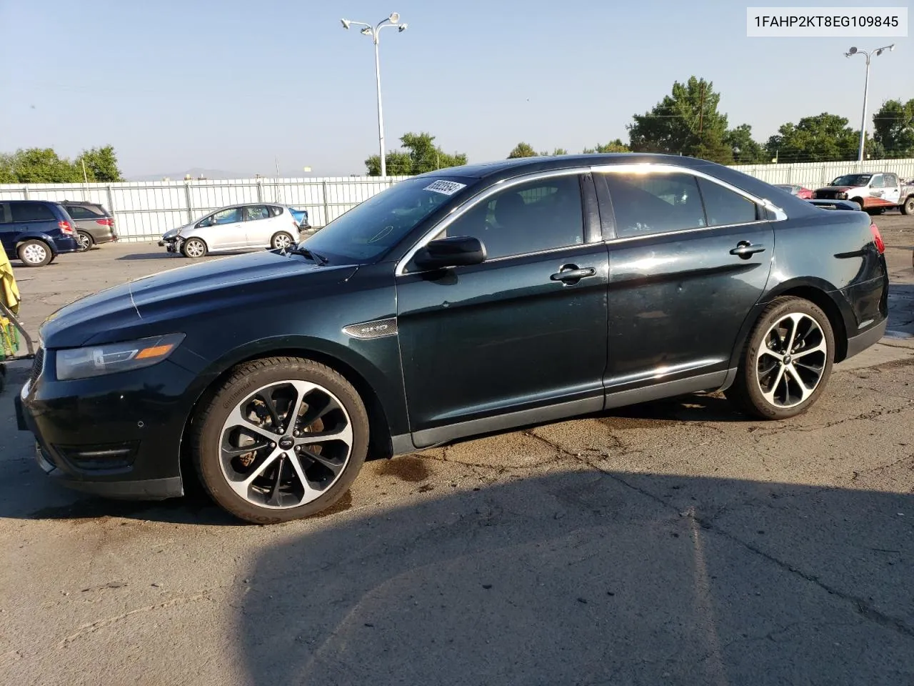 2014 Ford Taurus Sho VIN: 1FAHP2KT8EG109845 Lot: 65823584