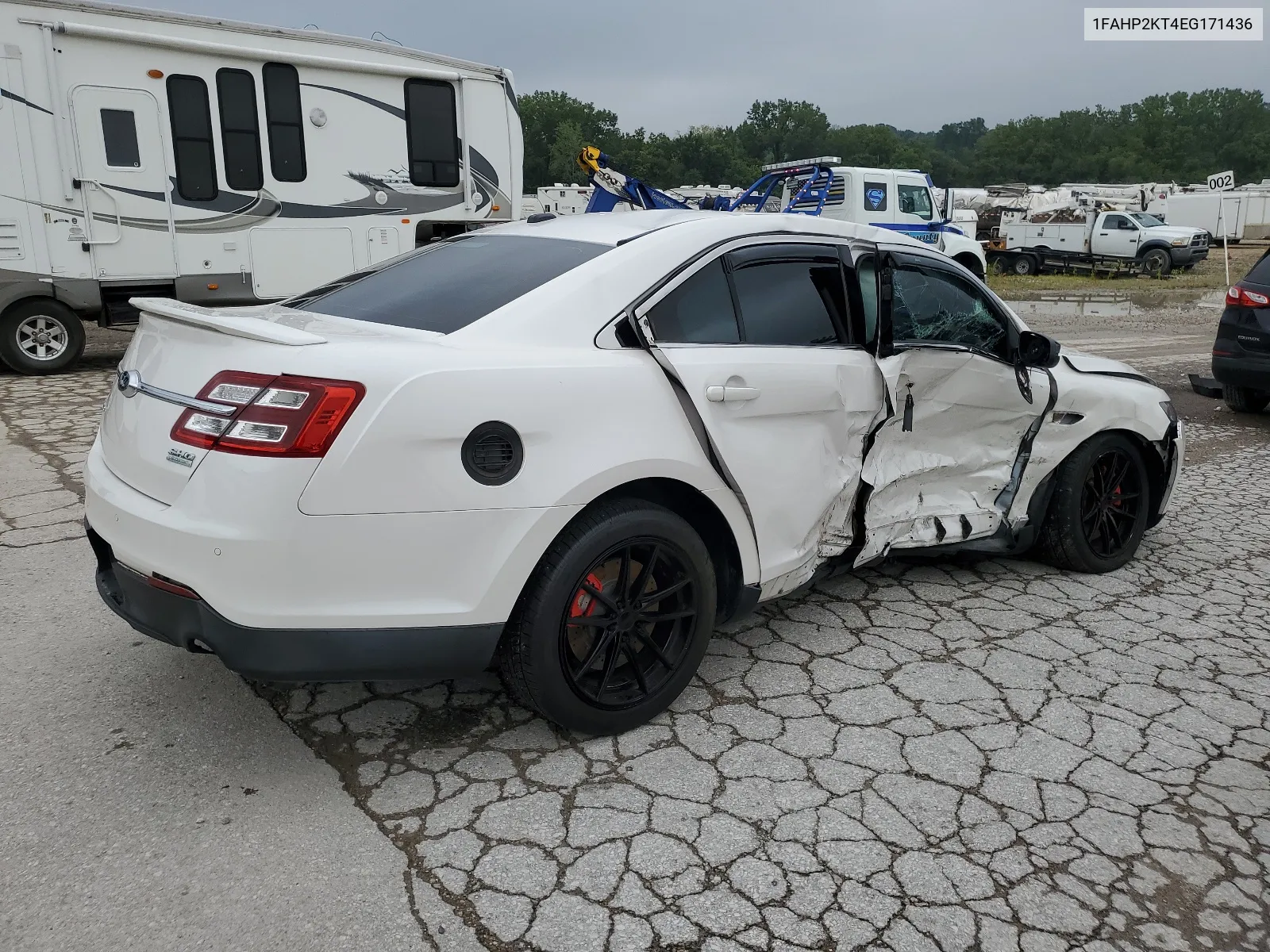 2014 Ford Taurus Sho VIN: 1FAHP2KT4EG171436 Lot: 66754994