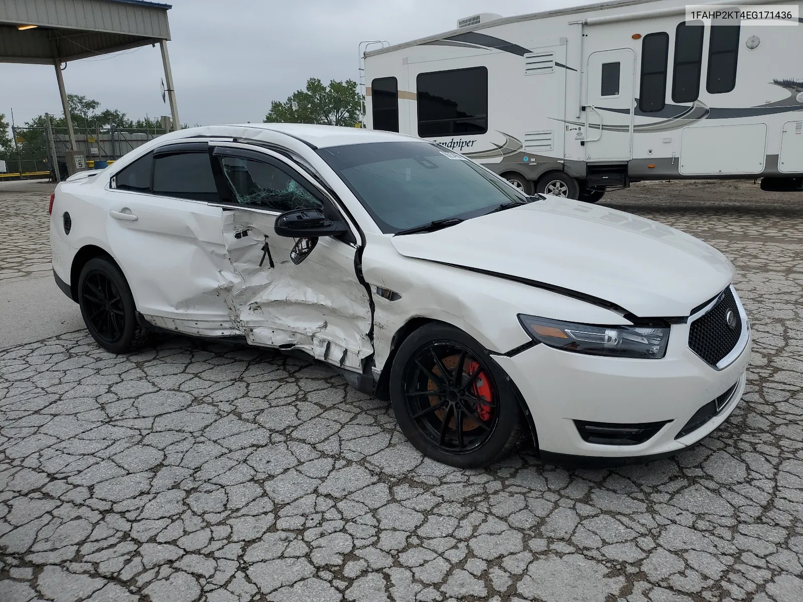 2014 Ford Taurus Sho VIN: 1FAHP2KT4EG171436 Lot: 66754994