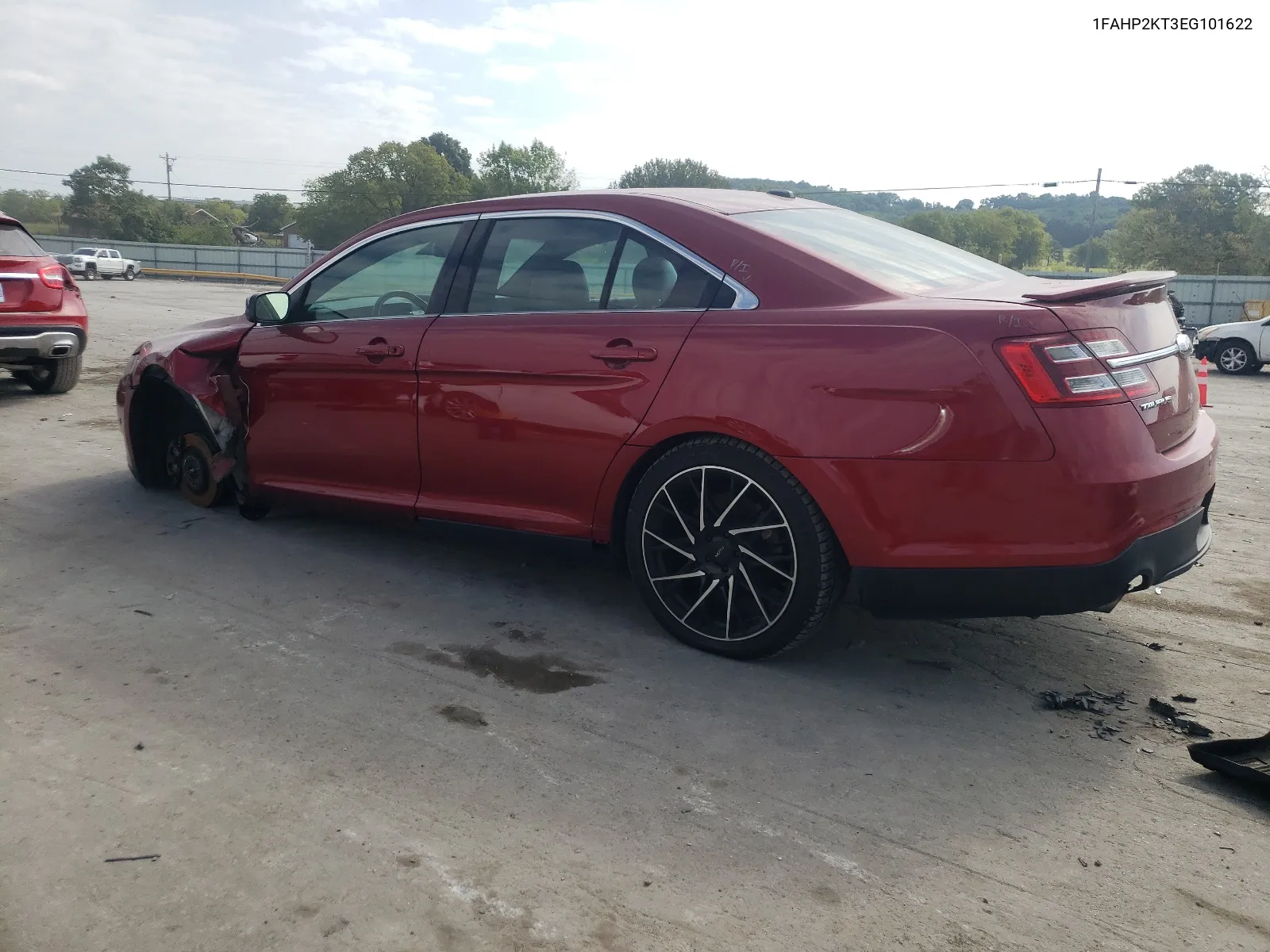 2014 Ford Taurus Sho VIN: 1FAHP2KT3EG101622 Lot: 66780244