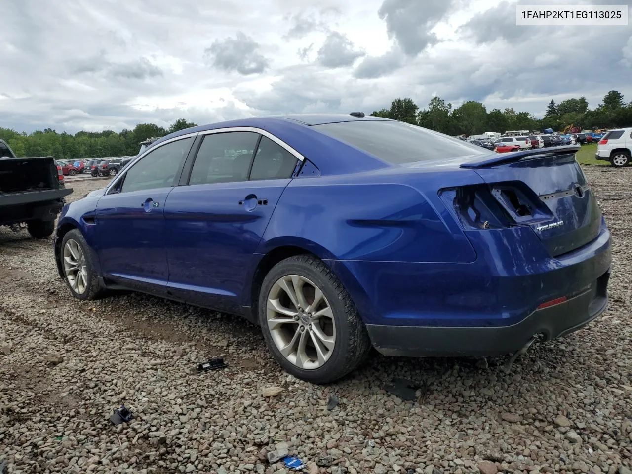 2014 Ford Taurus Sho VIN: 1FAHP2KT1EG113025 Lot: 67534964