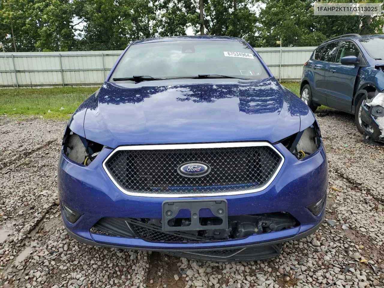 2014 Ford Taurus Sho VIN: 1FAHP2KT1EG113025 Lot: 67534964