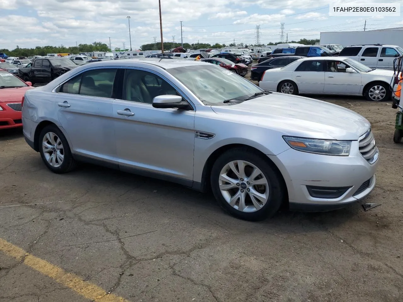 2014 Ford Taurus Sel VIN: 1FAHP2E80EG103562 Lot: 68149244