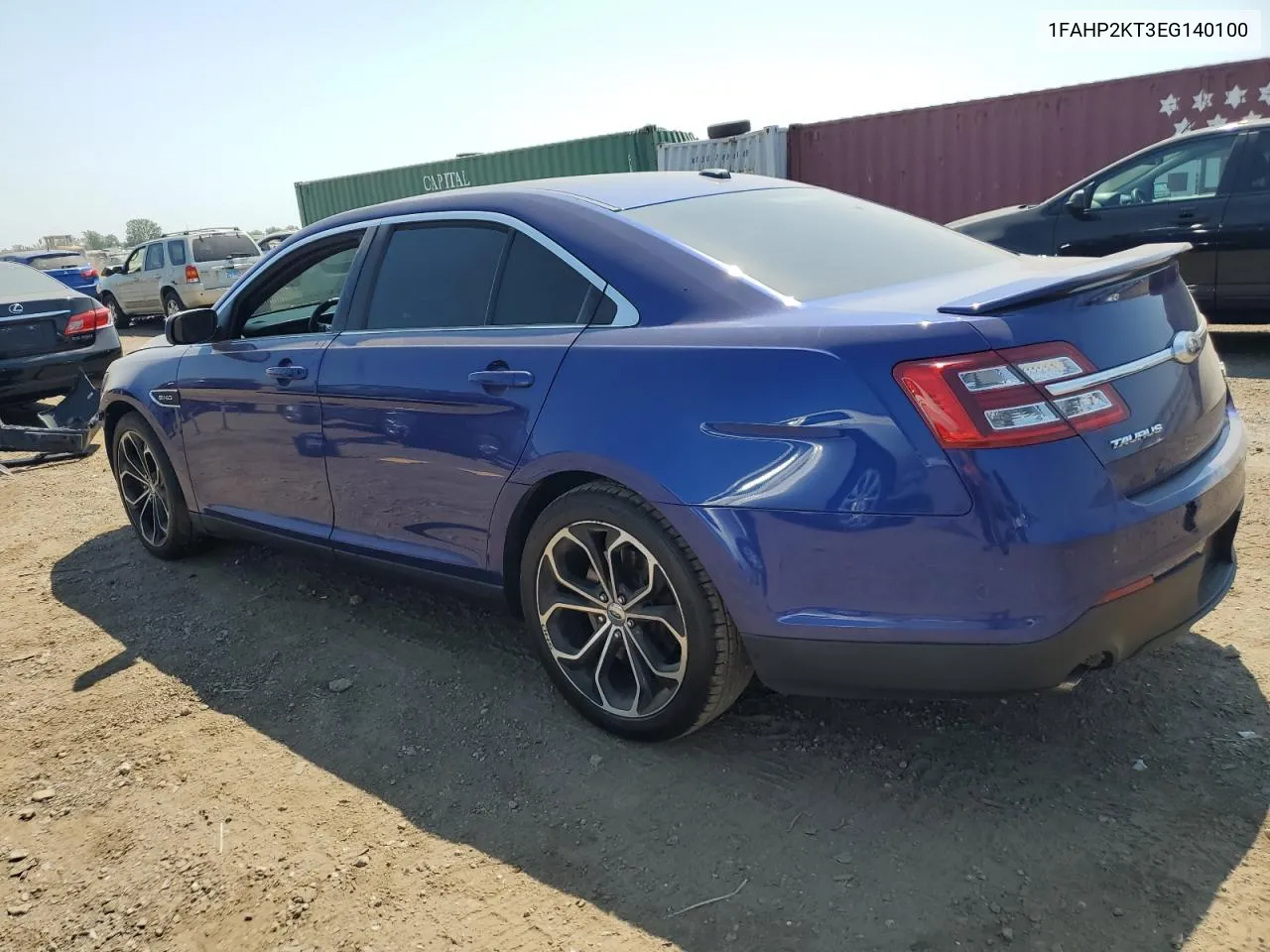 1FAHP2KT3EG140100 2014 Ford Taurus Sho