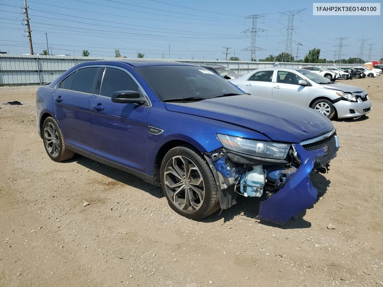 2014 Ford Taurus Sho VIN: 1FAHP2KT3EG140100 Lot: 68819484