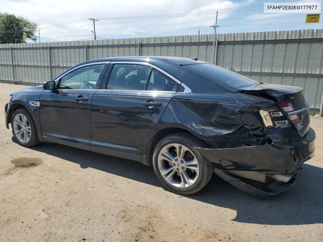 2014 Ford Taurus Sel VIN: 1FAHP2E83EG177977 Lot: 68968004