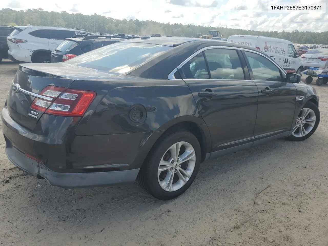 2014 Ford Taurus Sel VIN: 1FAHP2E87EG170871 Lot: 69279294