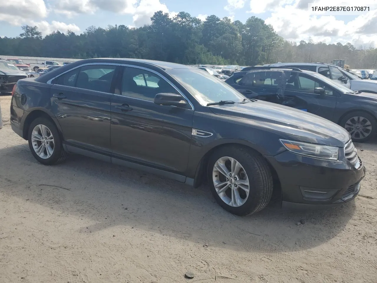 2014 Ford Taurus Sel VIN: 1FAHP2E87EG170871 Lot: 69279294