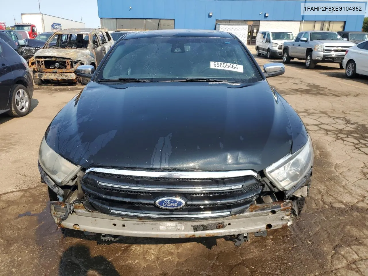 2014 Ford Taurus Limited VIN: 1FAHP2F8XEG104362 Lot: 69855464