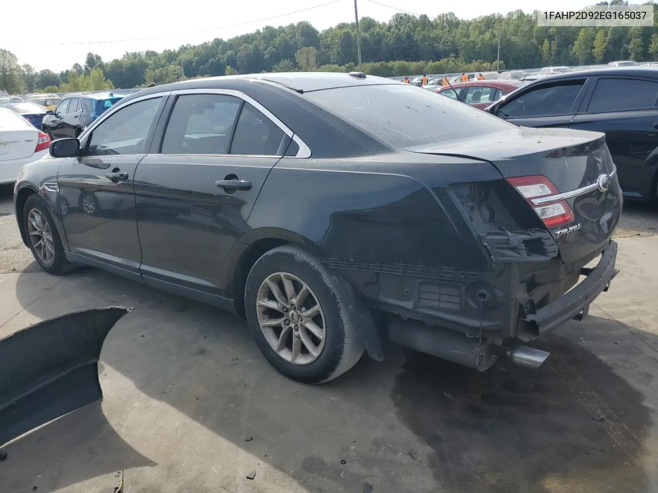 1FAHP2D92EG165037 2014 Ford Taurus Se