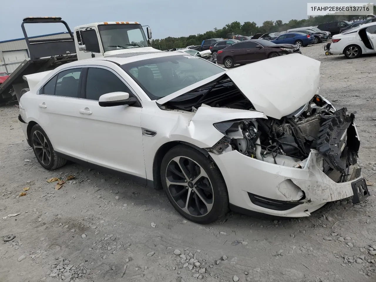 2014 Ford Taurus Sel VIN: 1FAHP2E86EG137716 Lot: 71298134