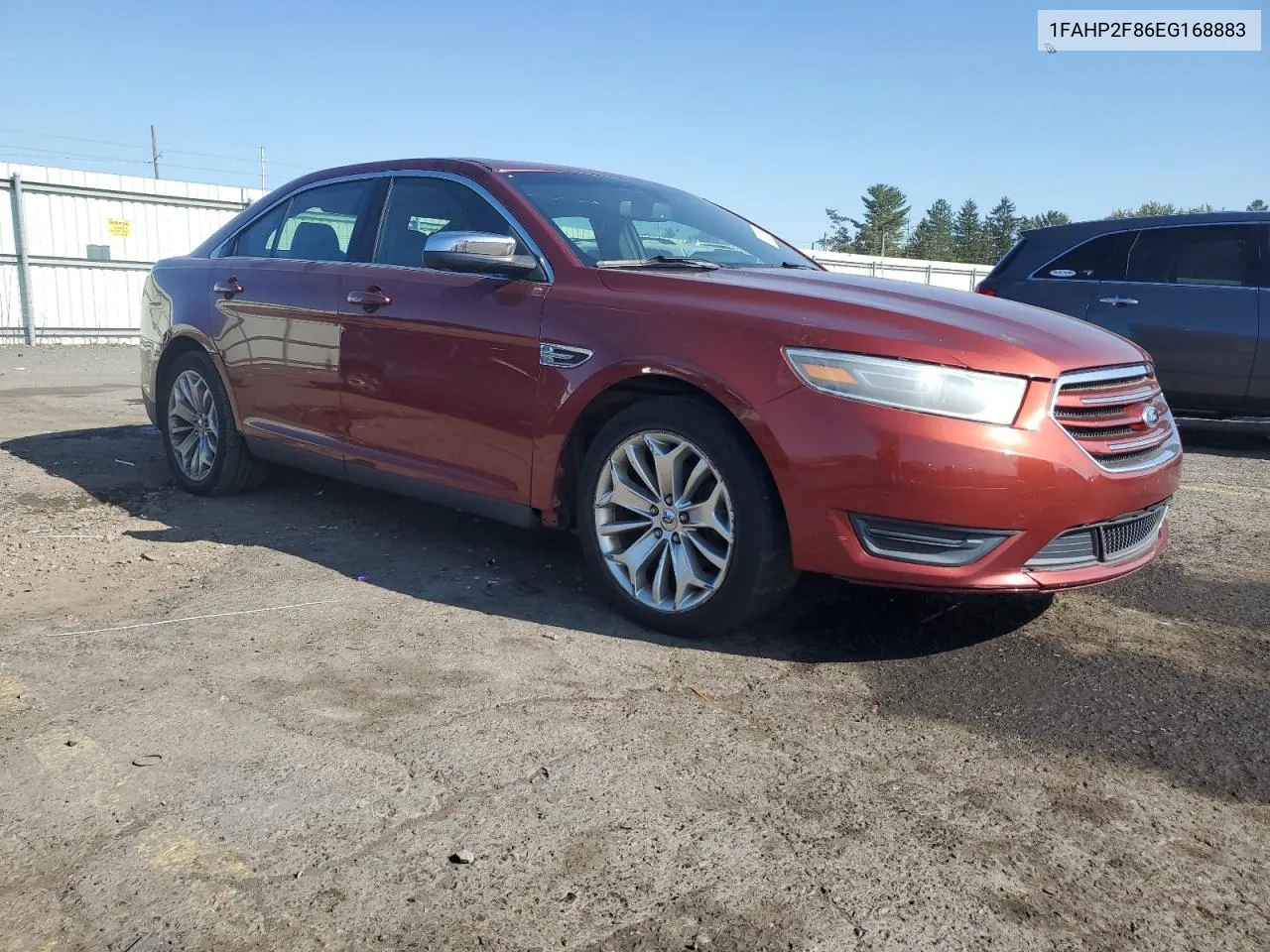 2014 Ford Taurus Limited VIN: 1FAHP2F86EG168883 Lot: 71353654