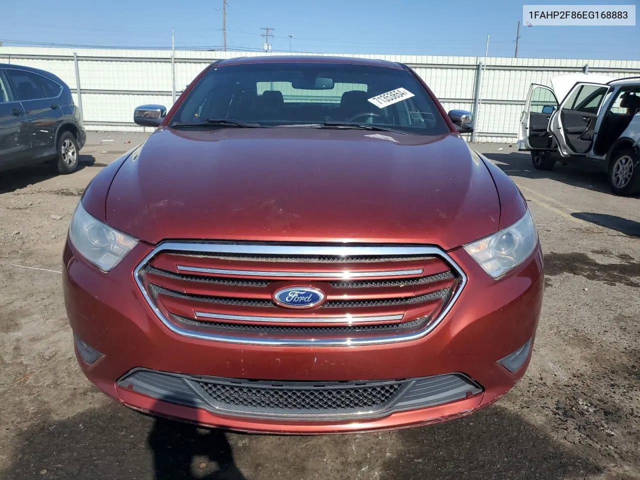 2014 Ford Taurus Limited VIN: 1FAHP2F86EG168883 Lot: 71353654