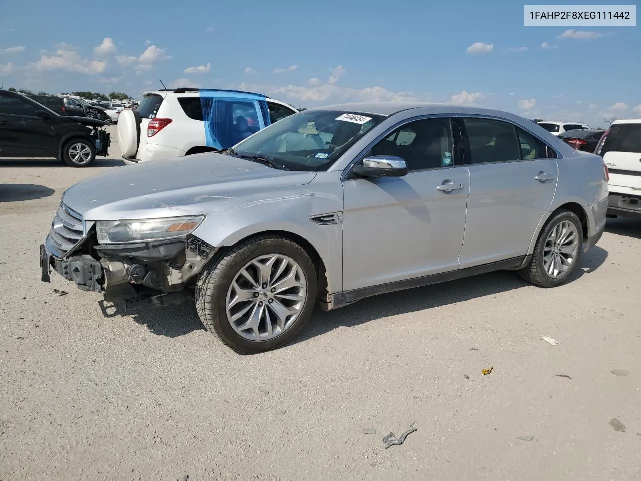 2014 Ford Taurus Limited VIN: 1FAHP2F8XEG111442 Lot: 71446434