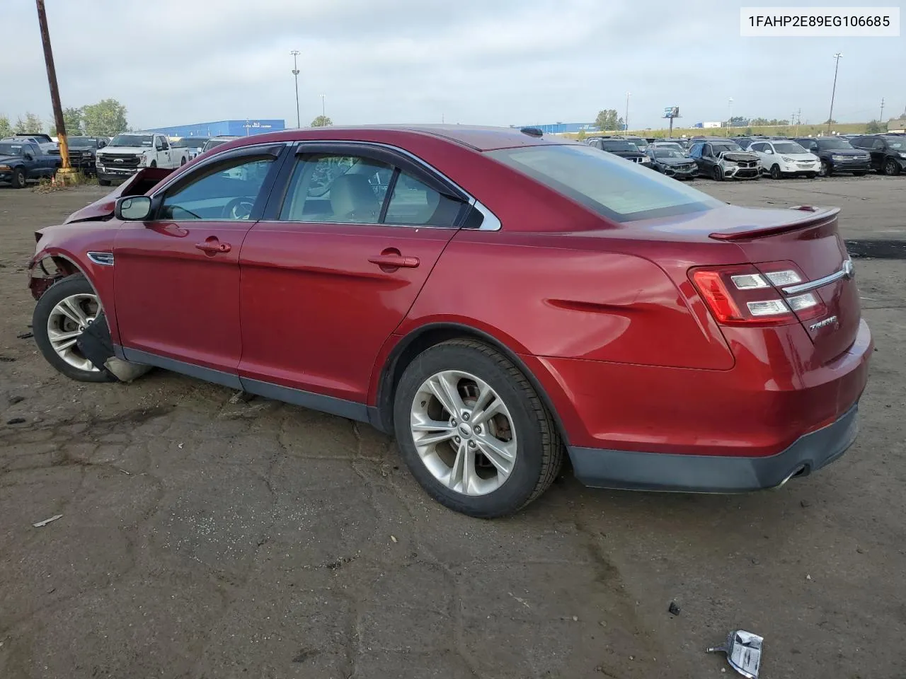 2014 Ford Taurus Sel VIN: 1FAHP2E89EG106685 Lot: 71972914