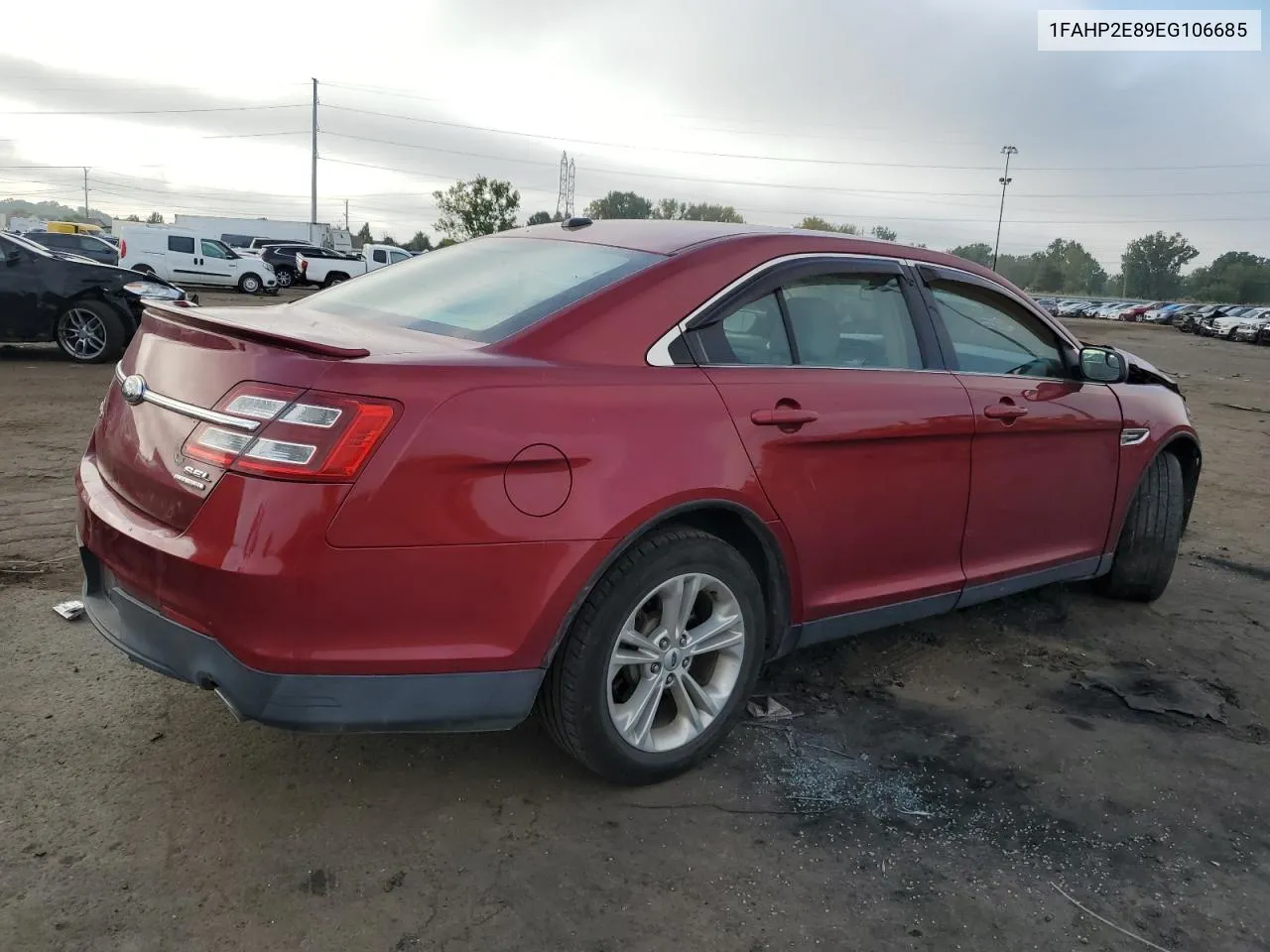 2014 Ford Taurus Sel VIN: 1FAHP2E89EG106685 Lot: 71972914