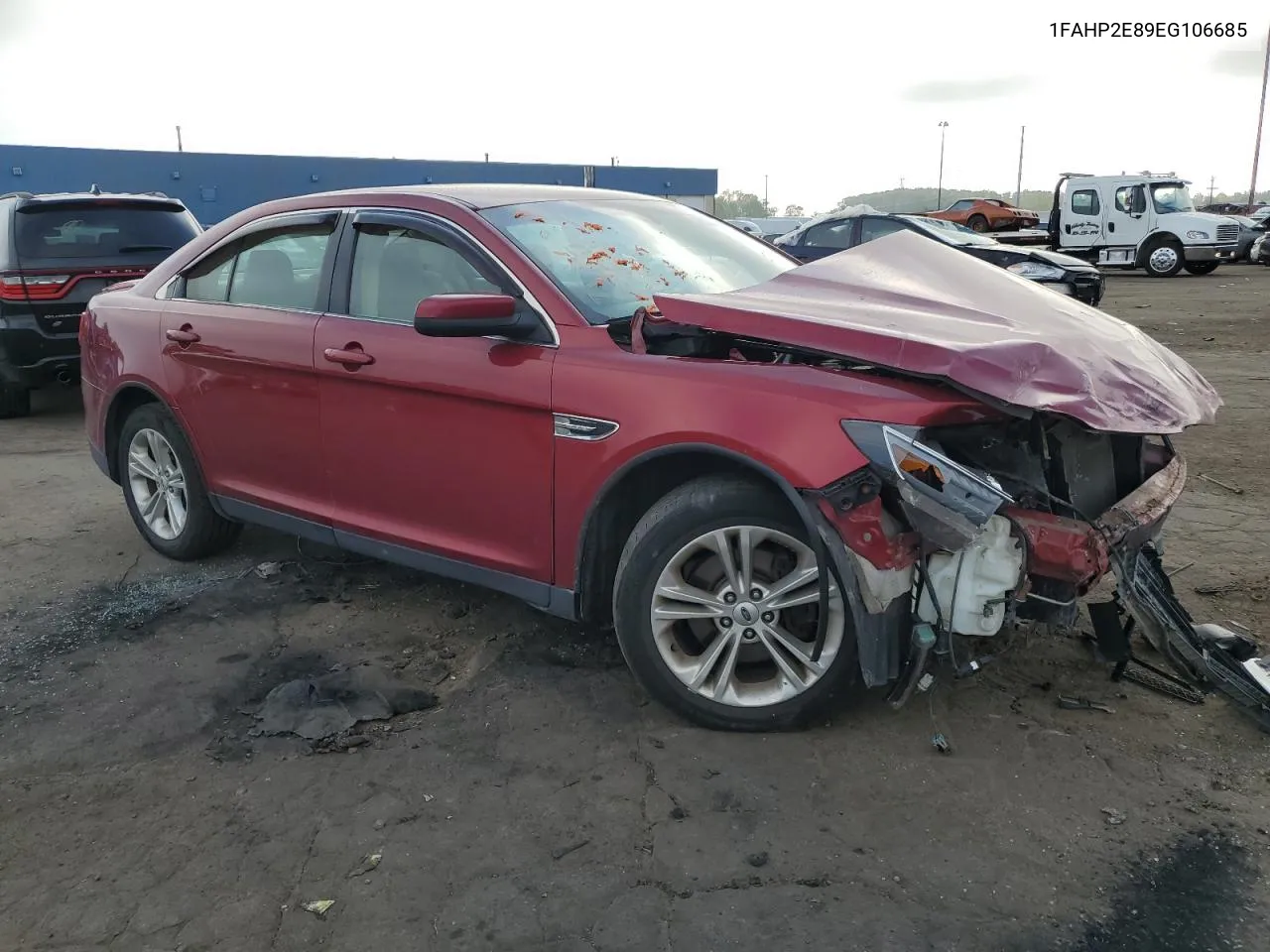 2014 Ford Taurus Sel VIN: 1FAHP2E89EG106685 Lot: 71972914