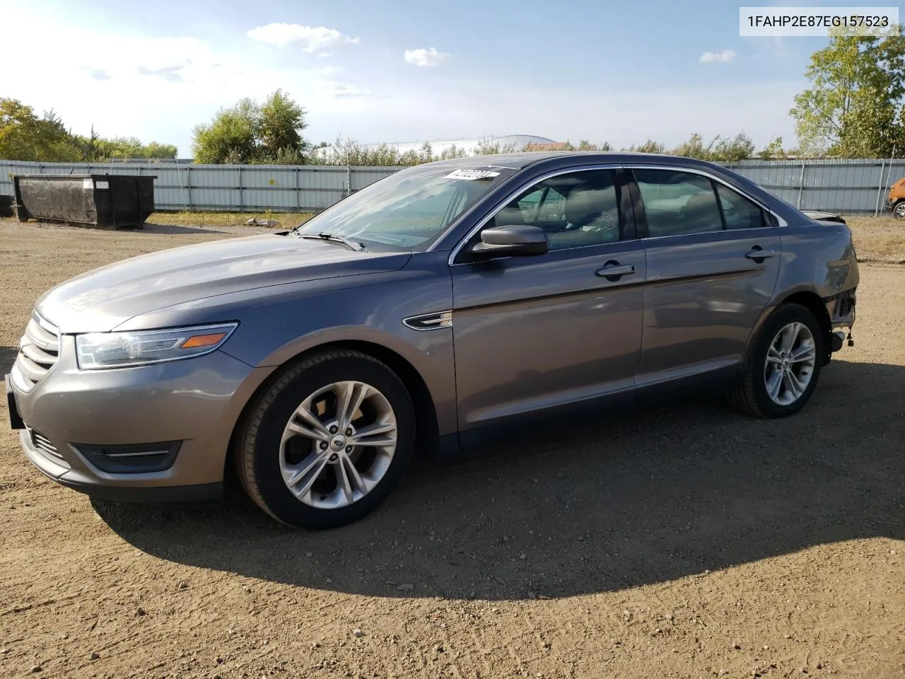 2014 Ford Taurus Sel VIN: 1FAHP2E87EG157523 Lot: 72122704