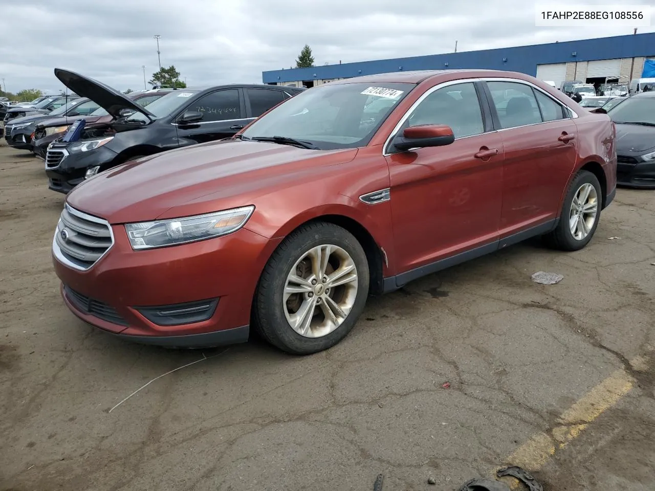 2014 Ford Taurus Sel VIN: 1FAHP2E88EG108556 Lot: 72130774