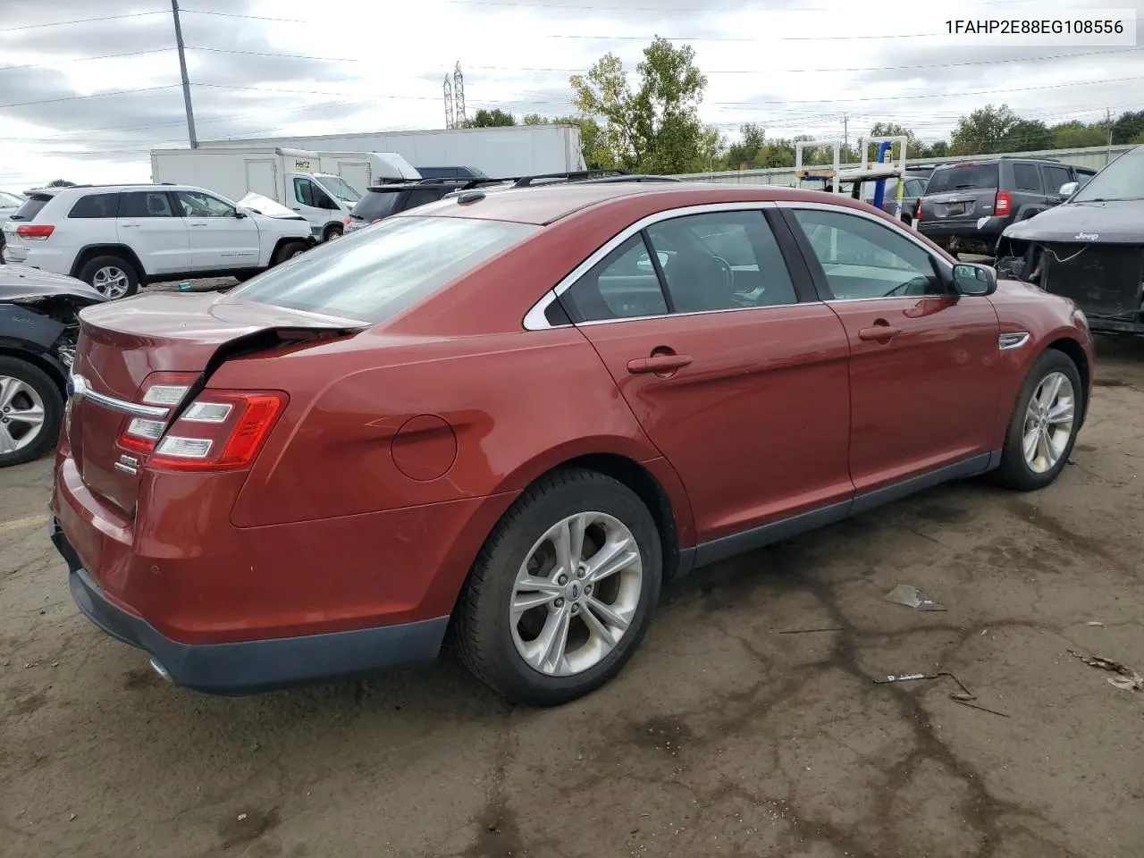 2014 Ford Taurus Sel VIN: 1FAHP2E88EG108556 Lot: 72130774