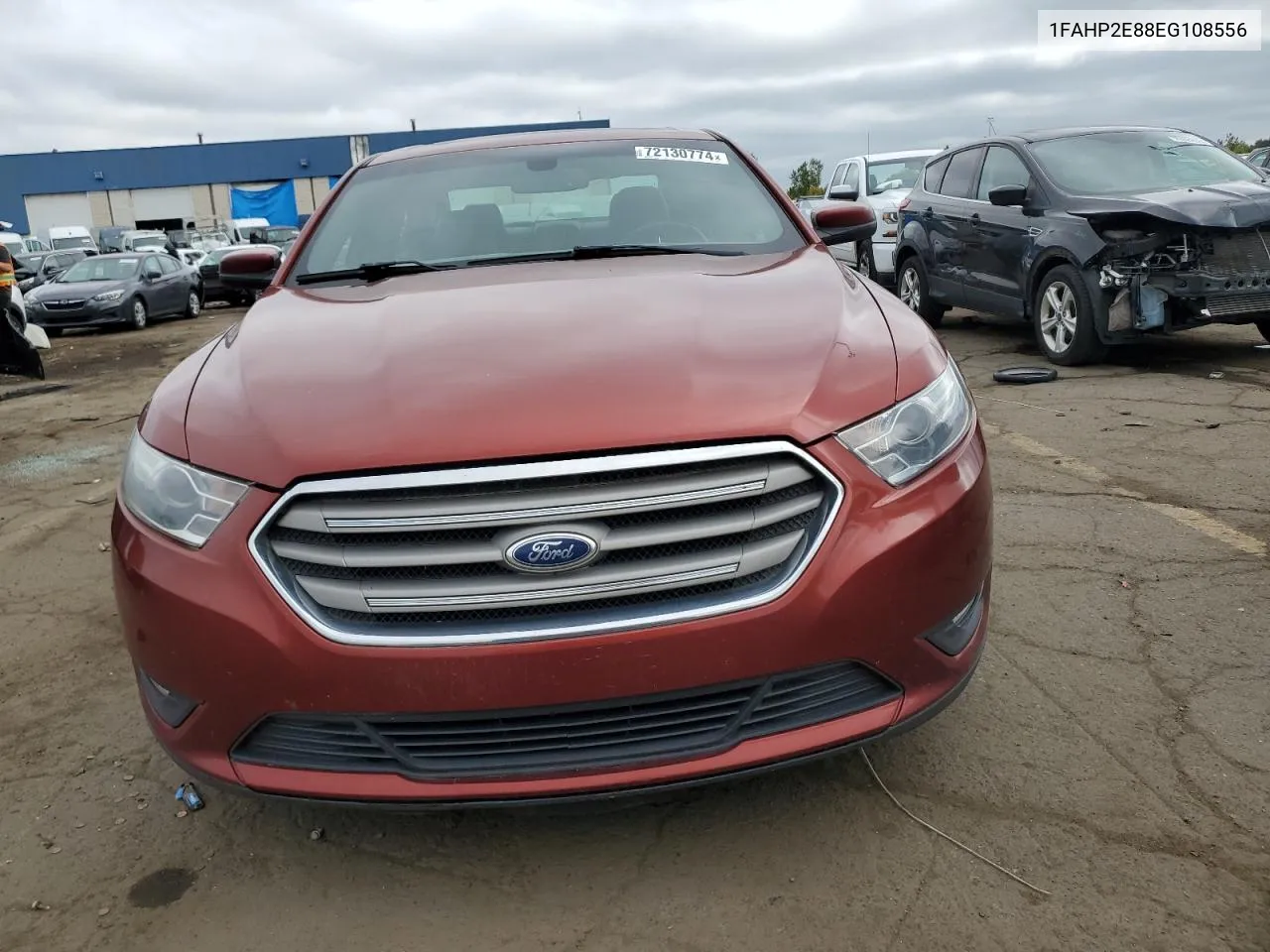 2014 Ford Taurus Sel VIN: 1FAHP2E88EG108556 Lot: 72130774