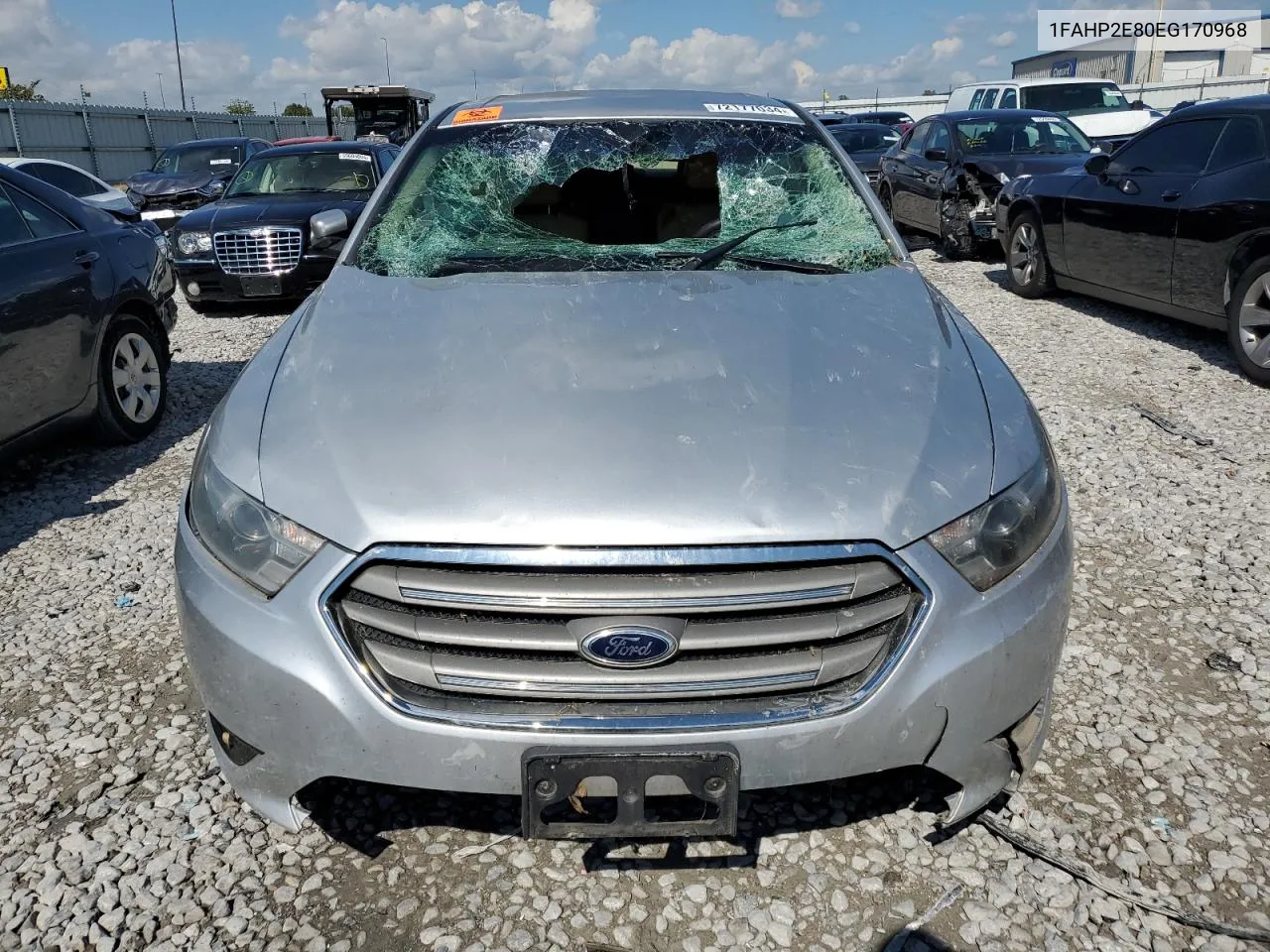 2014 Ford Taurus Sel VIN: 1FAHP2E80EG170968 Lot: 72177034