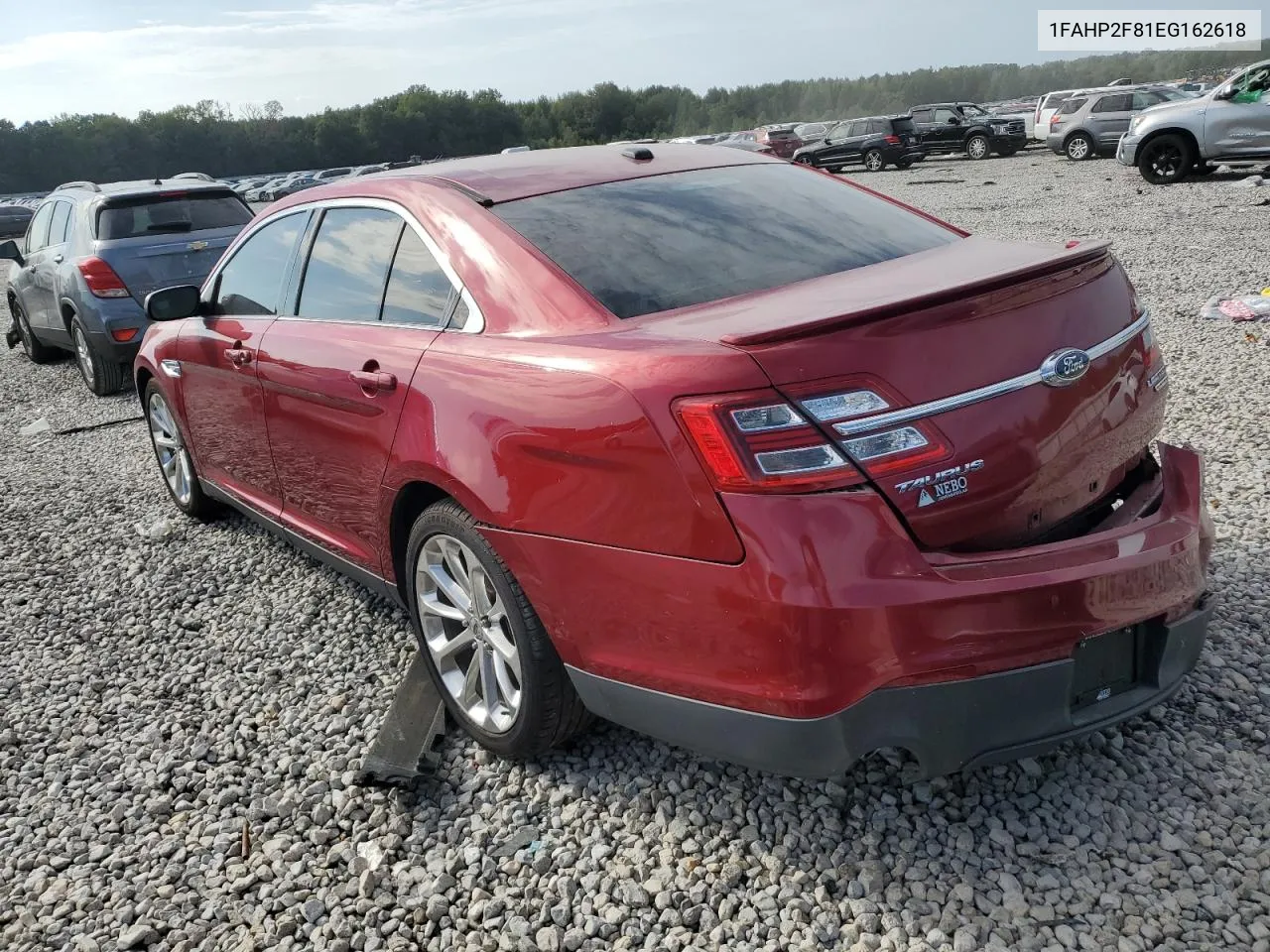 2014 Ford Taurus Limited VIN: 1FAHP2F81EG162618 Lot: 72209924