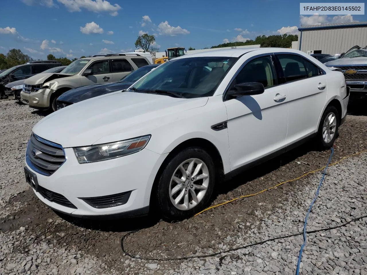 2014 Ford Taurus Se VIN: 1FAHP2D83EG145502 Lot: 72338174