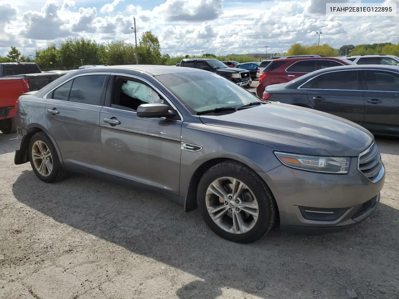 2014 Ford Taurus Sel VIN: 1FAHP2E81EG122895 Lot: 72779264