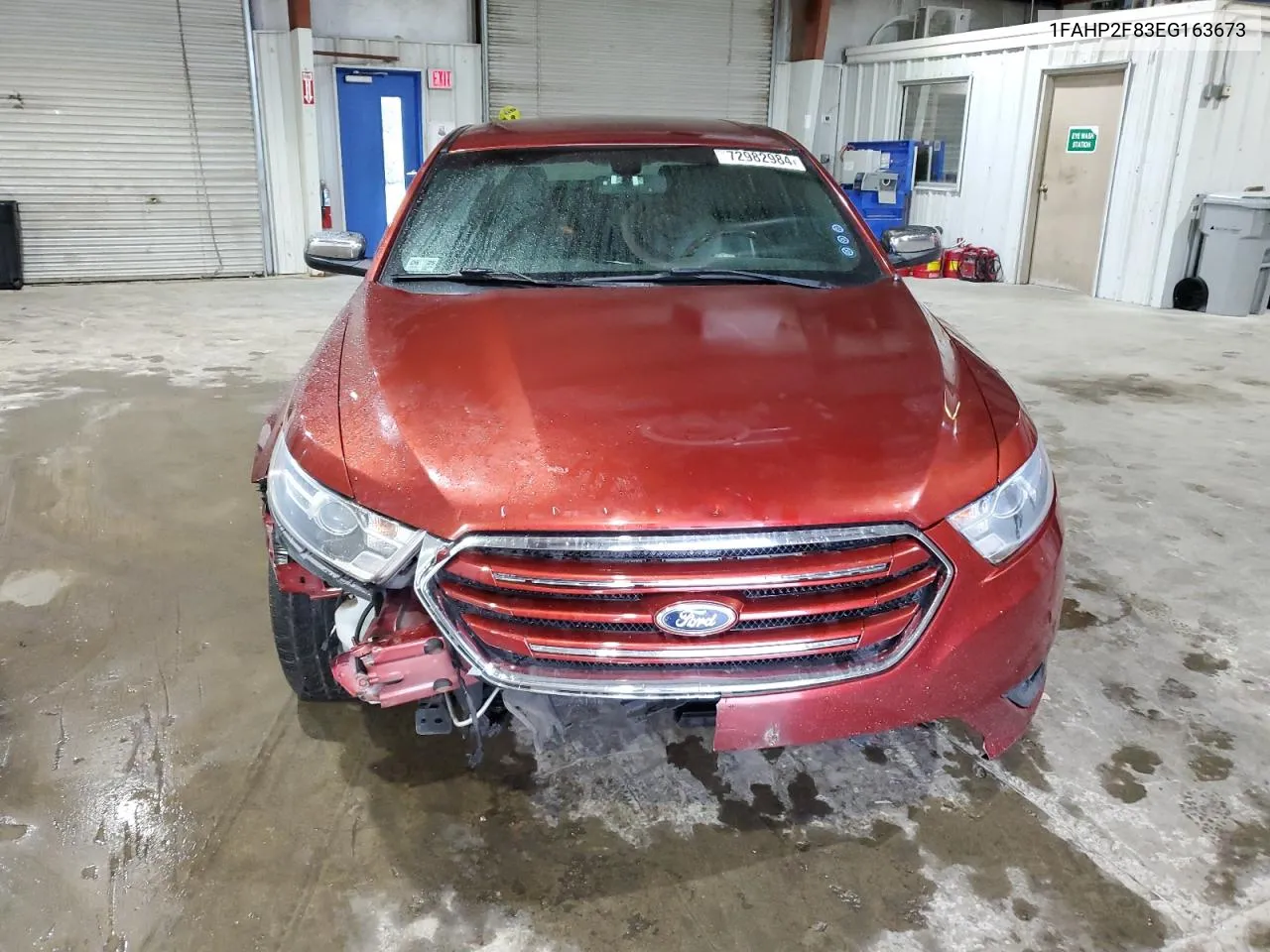 2014 Ford Taurus Limited VIN: 1FAHP2F83EG163673 Lot: 72982984