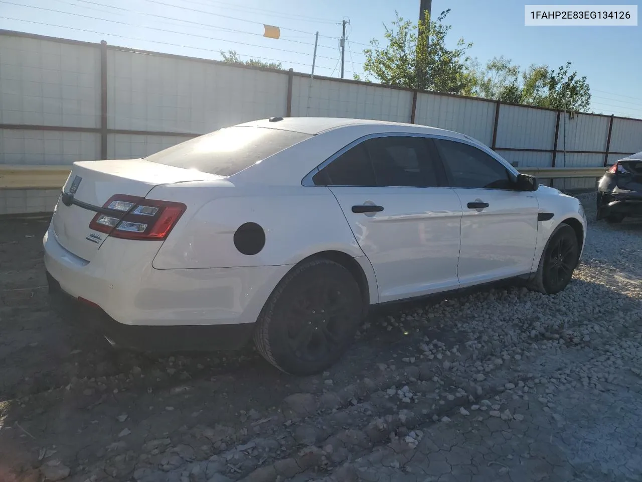 1FAHP2E83EG134126 2014 Ford Taurus Sel