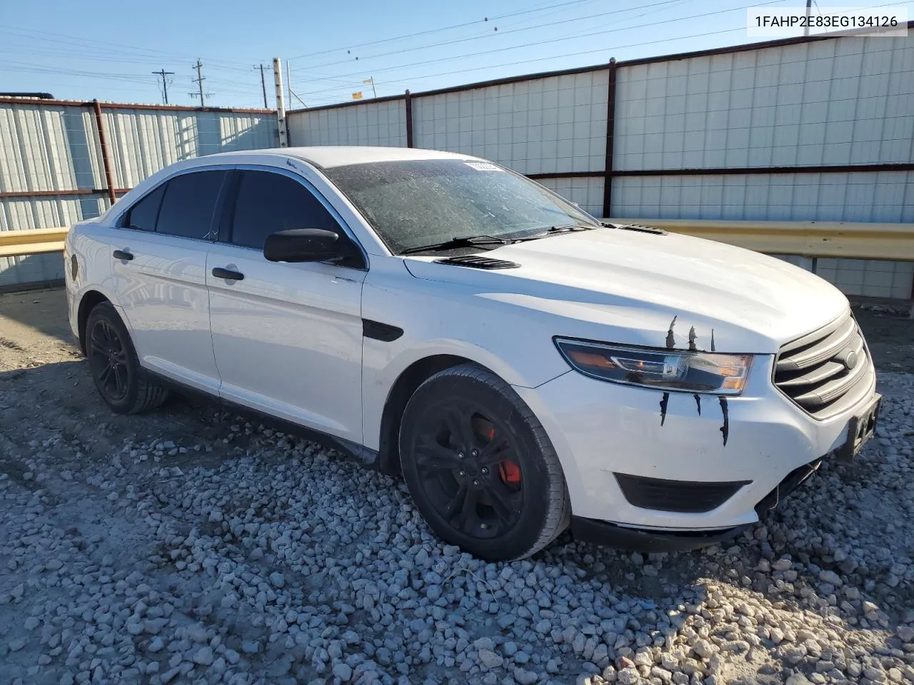 2014 Ford Taurus Sel VIN: 1FAHP2E83EG134126 Lot: 73022084