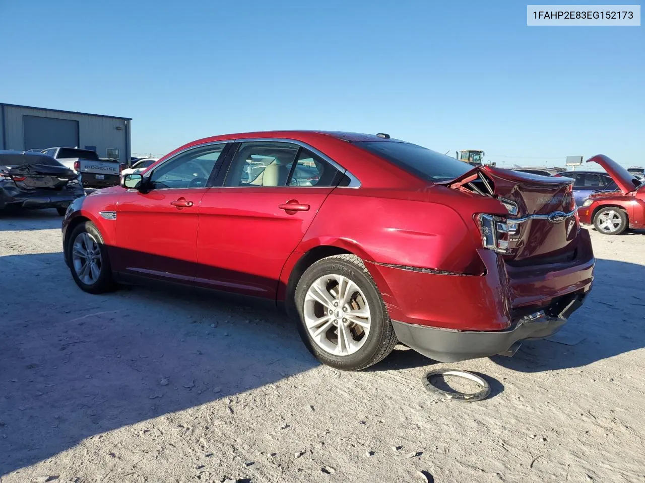 2014 Ford Taurus Sel VIN: 1FAHP2E83EG152173 Lot: 73237434