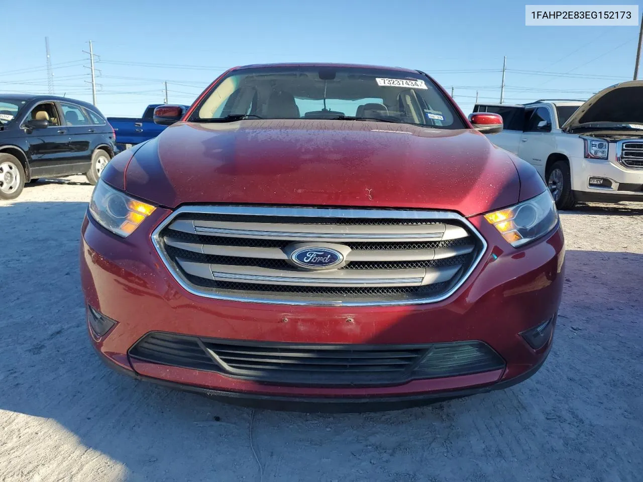 2014 Ford Taurus Sel VIN: 1FAHP2E83EG152173 Lot: 73237434