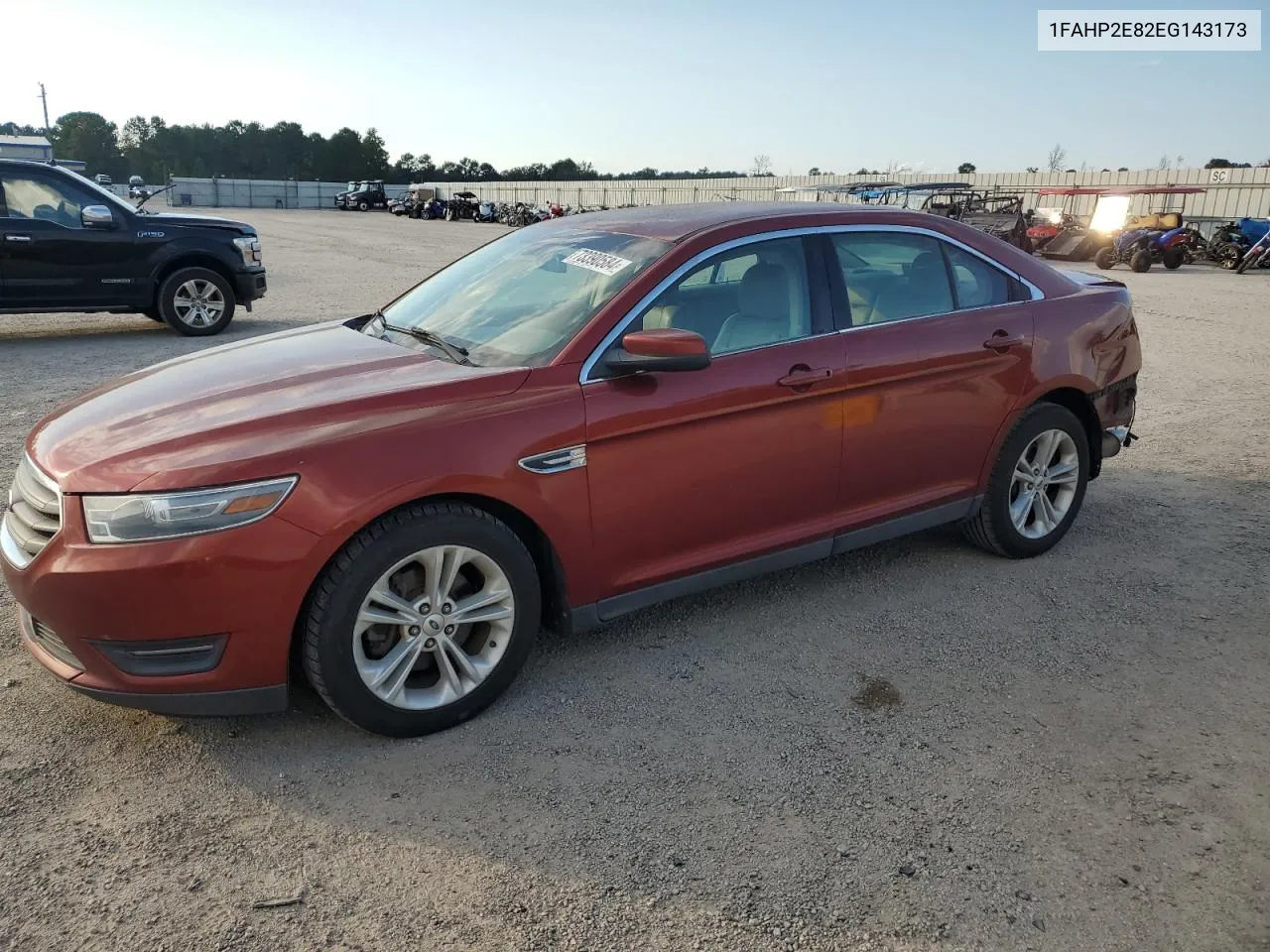 2014 Ford Taurus Sel VIN: 1FAHP2E82EG143173 Lot: 73390584