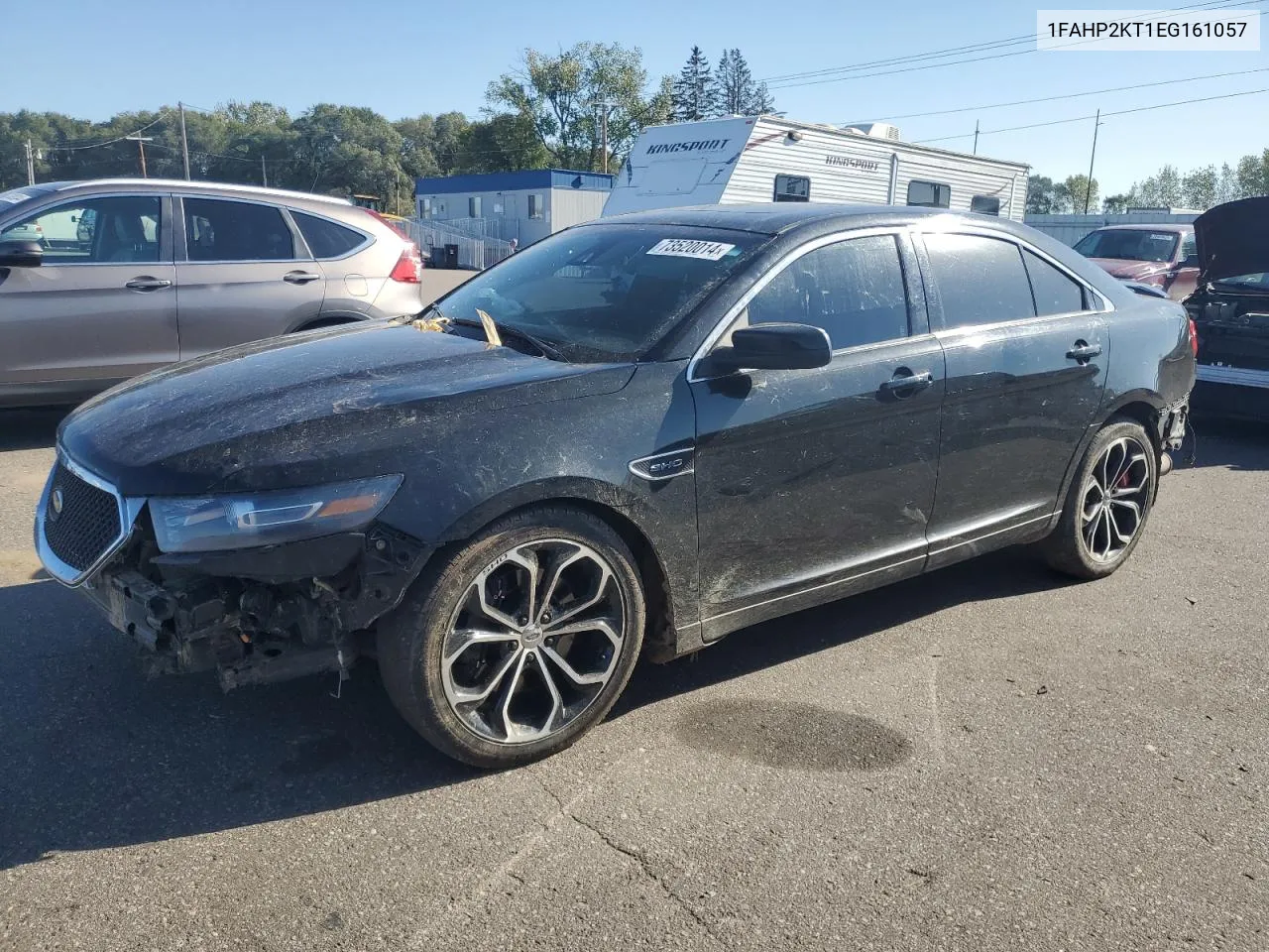 2014 Ford Taurus Sho VIN: 1FAHP2KT1EG161057 Lot: 73520014