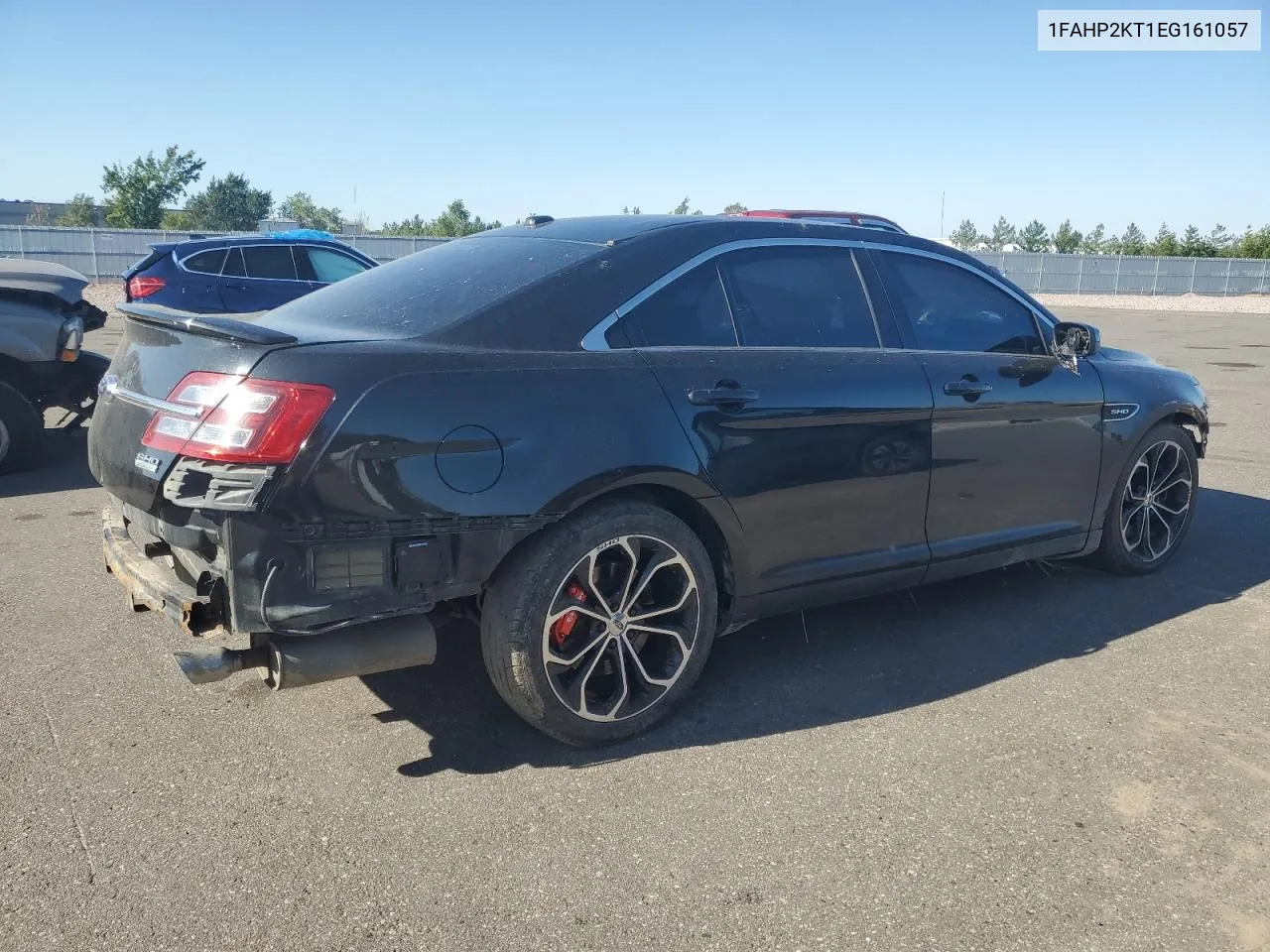 2014 Ford Taurus Sho VIN: 1FAHP2KT1EG161057 Lot: 73520014