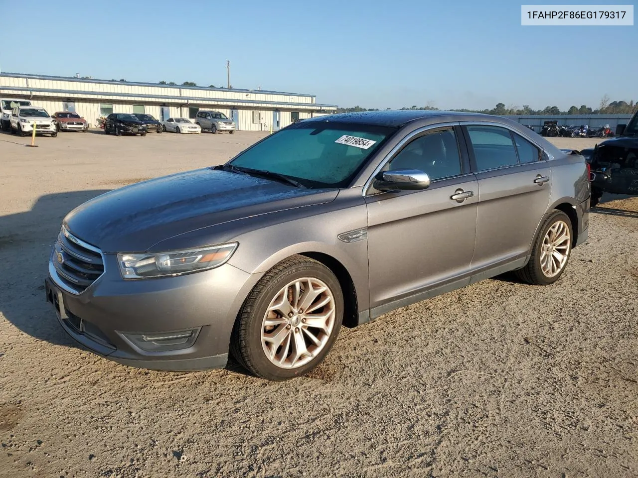 1FAHP2F86EG179317 2014 Ford Taurus Limited